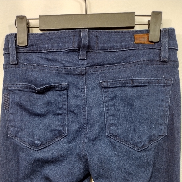 Paige Verdugo Ankle Skirt Jeans Womens 26 Blue Casual Comfy Retro Minimalist - Picture 8 of 10